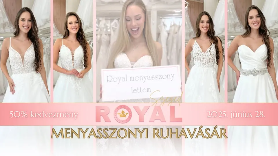 Wedding Dressup Fair, 50% discount.